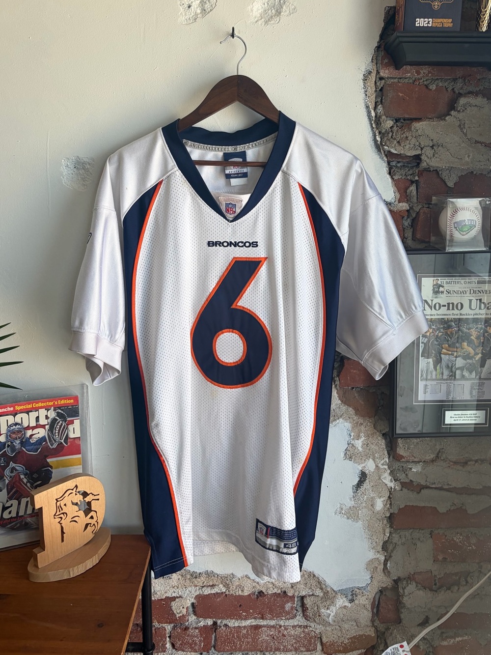 Jay Cutler Denver Broncos Onfield Reebok Jersey size 48